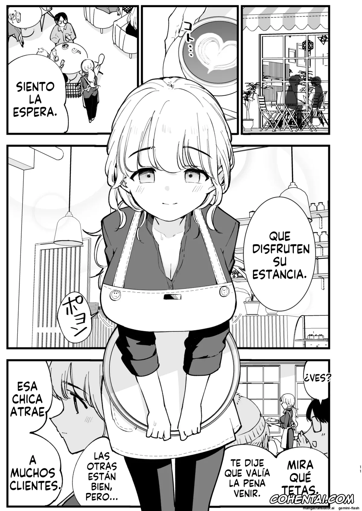 Original xxx, Boku no Kanojo wa Cafe Tenin 2 ~Netorare, Ochite~, pagina 10