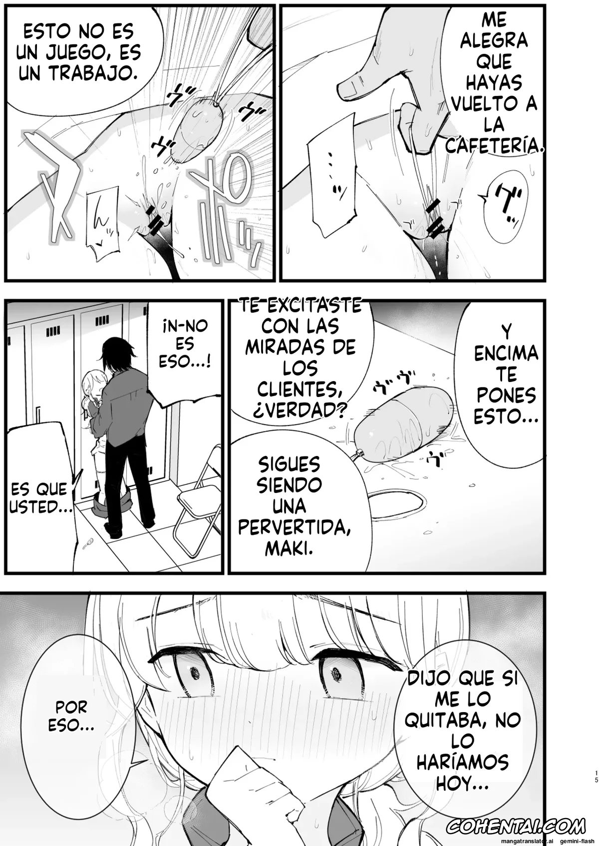 Original porno, Boku no Kanojo wa Cafe Tenin 2 ~Netorare, Ochite~, pagina 14