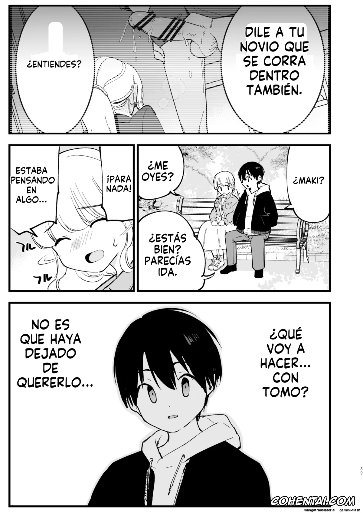 Original porno, Boku no Kanojo wa Cafe Tenin 2 ~Netorare, Ochite~, pagina 38