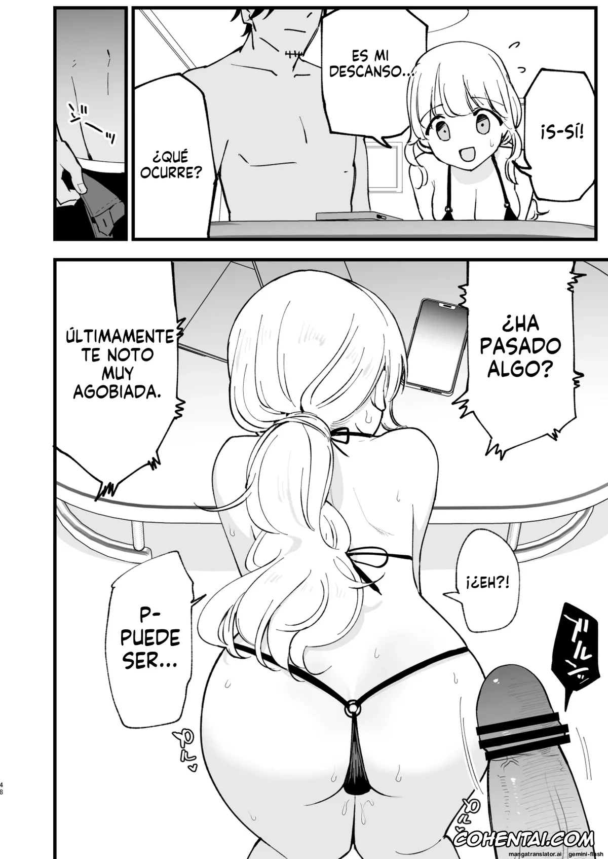 Original porno, Boku no Kanojo wa Cafe Tenin 2 ~Netorare, Ochite~, pagina 47