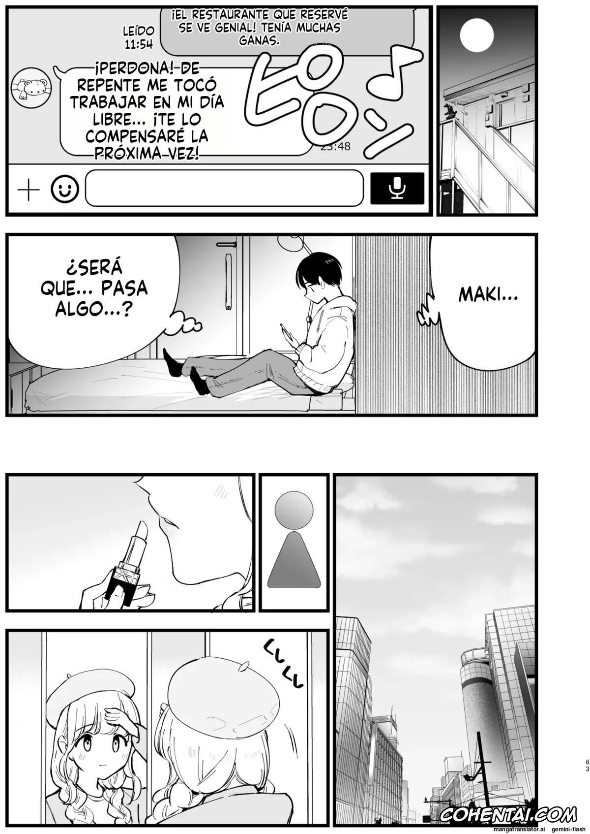 Original porno, Boku no Kanojo wa Cafe Tenin 2 ~Netorare, Ochite~, pagina 62