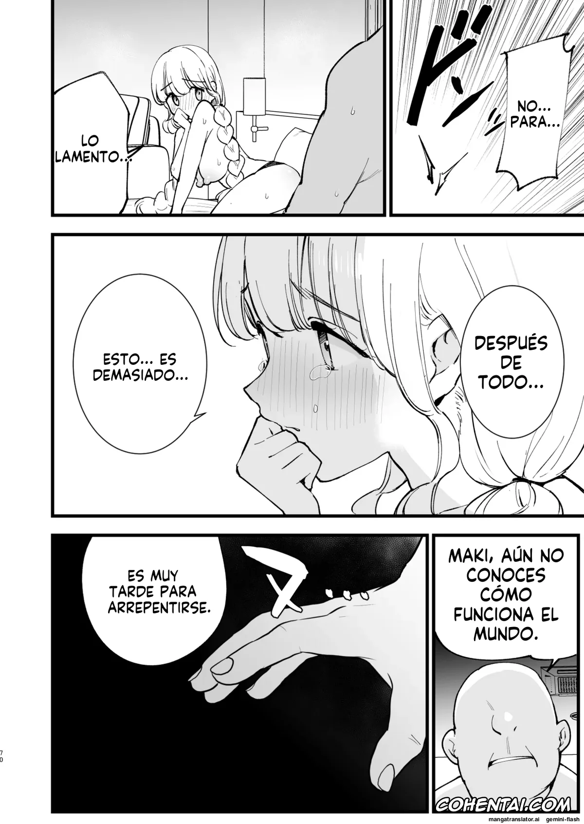 Original hentai, Boku no Kanojo wa Cafe Tenin 2 ~Netorare, Ochite~, pagina 69