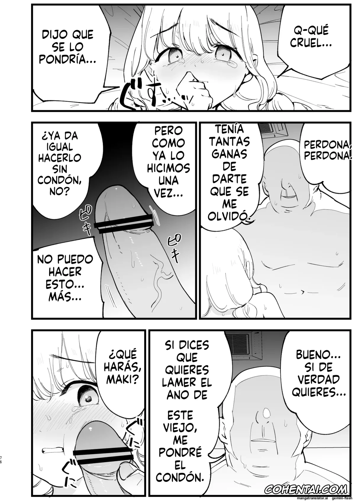Original hentai, Boku no Kanojo wa Cafe Tenin 2 ~Netorare, Ochite~, pagina 75