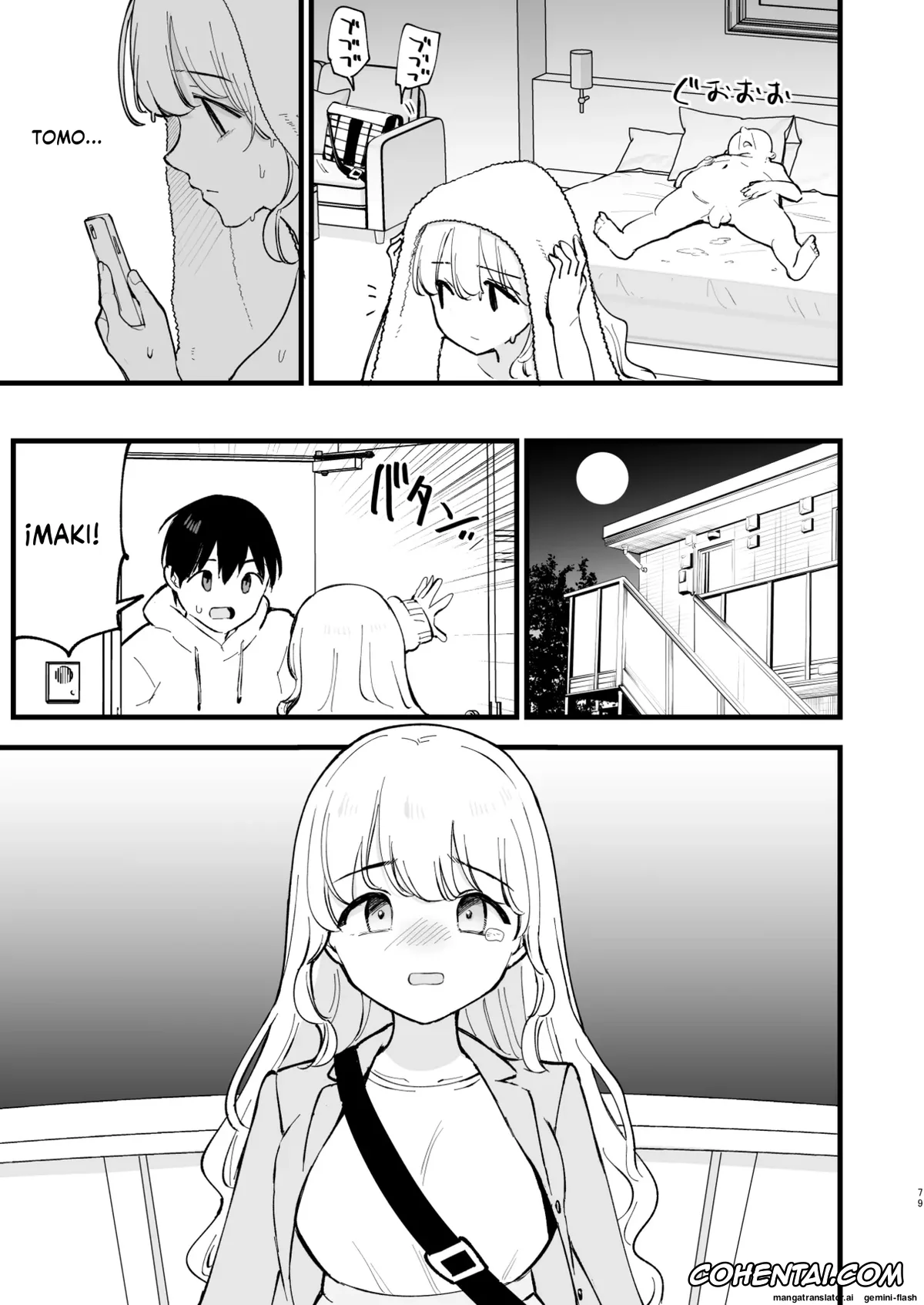 Original hentai, Boku no Kanojo wa Cafe Tenin 2 ~Netorare, Ochite~, pagina 78