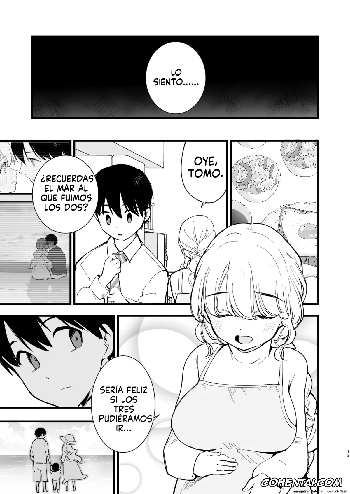 Original hentai, Boku no Kanojo wa Cafe Tenin 3 ~Haramaserarete~, pagina 12