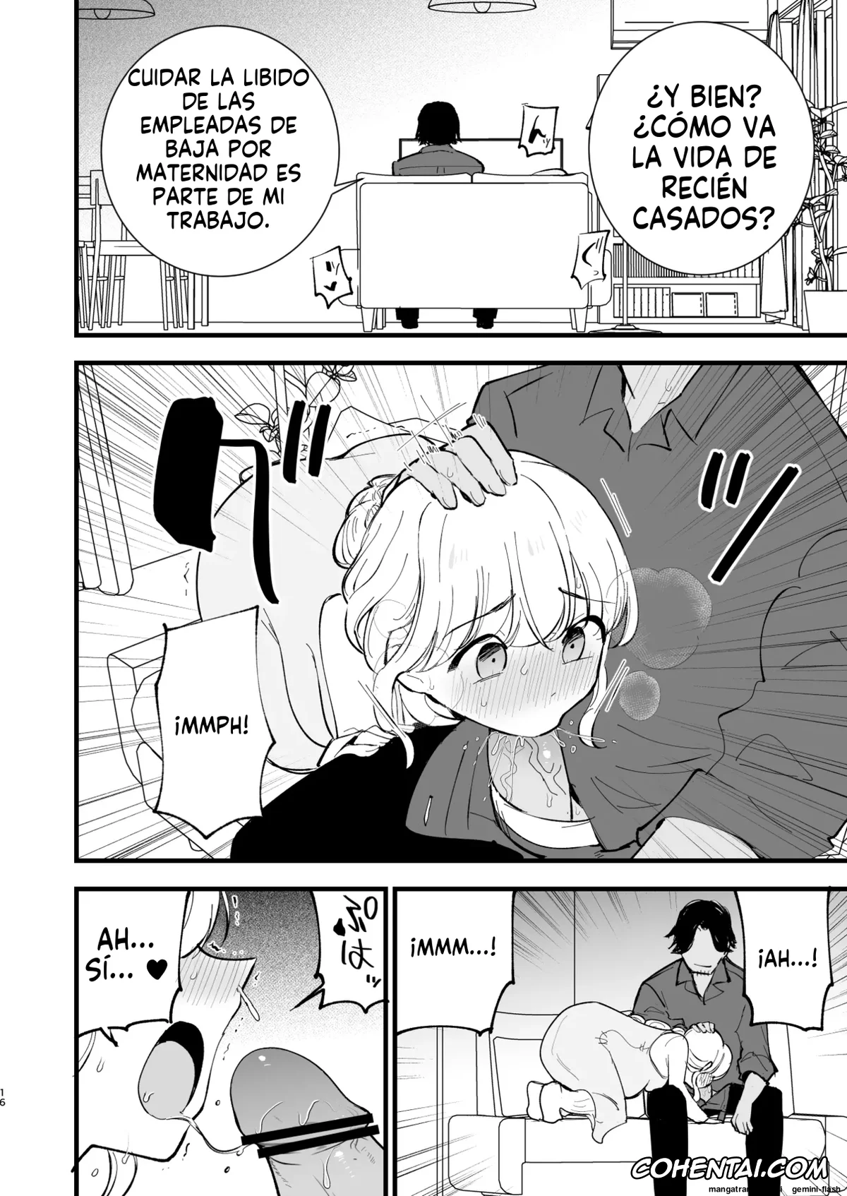 Original hentai, Boku no Kanojo wa Cafe Tenin 3 ~Haramaserarete~, pagina 15