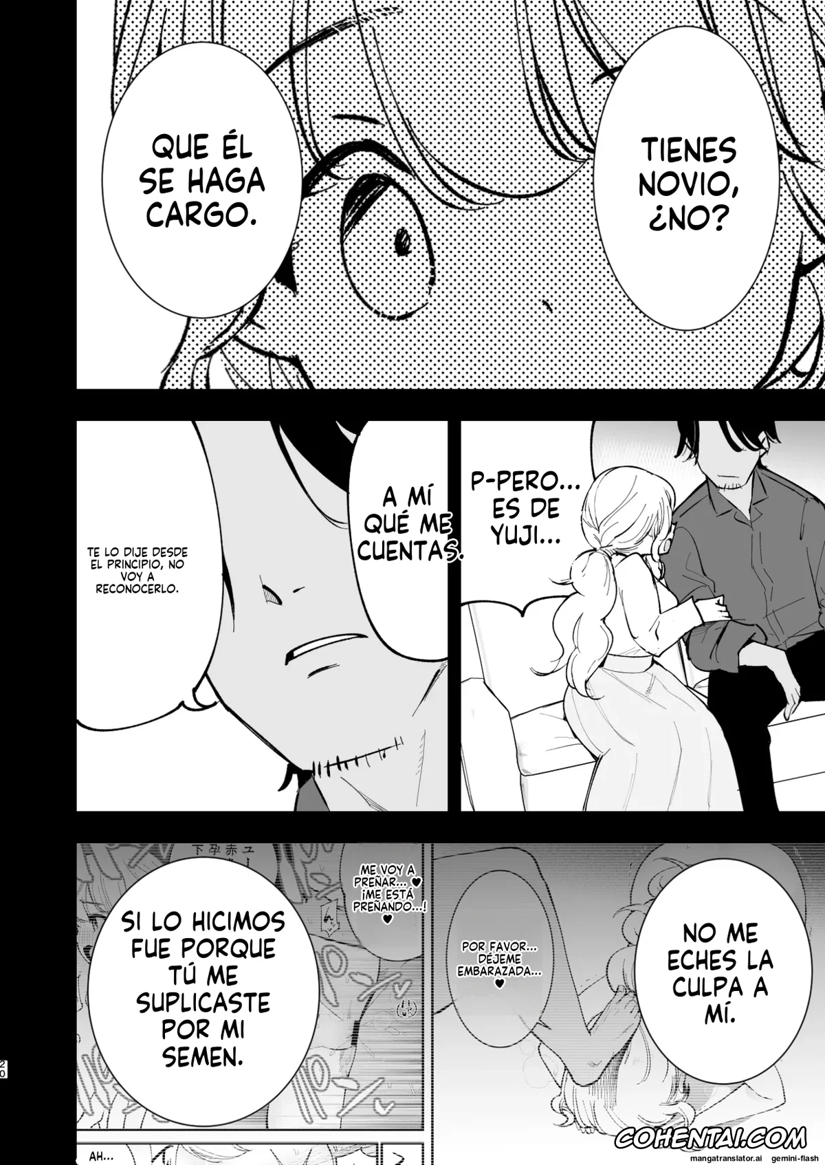 Original xxx, Boku no Kanojo wa Cafe Tenin 3 ~Haramaserarete~, pagina 19