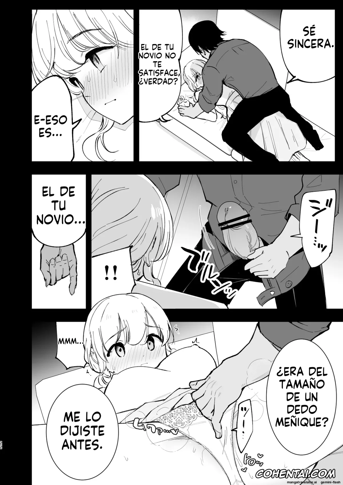 Original hentai, Boku no Kanojo wa Cafe Tenin 3 ~Haramaserarete~, pagina 21