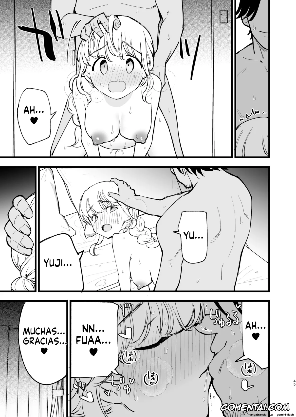 Original porno, Boku no Kanojo wa Cafe Tenin 3 ~Haramaserarete~, pagina 44
