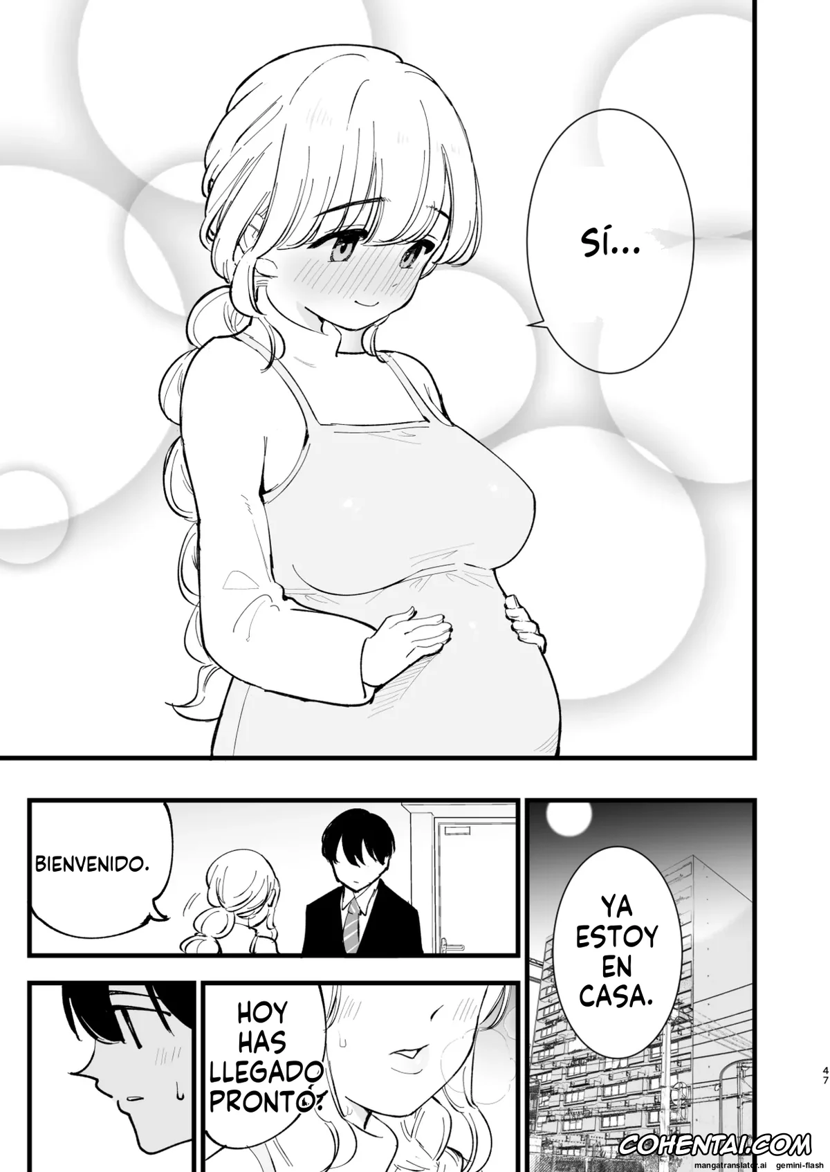 Original xxx, Boku no Kanojo wa Cafe Tenin 3 ~Haramaserarete~, pagina 46