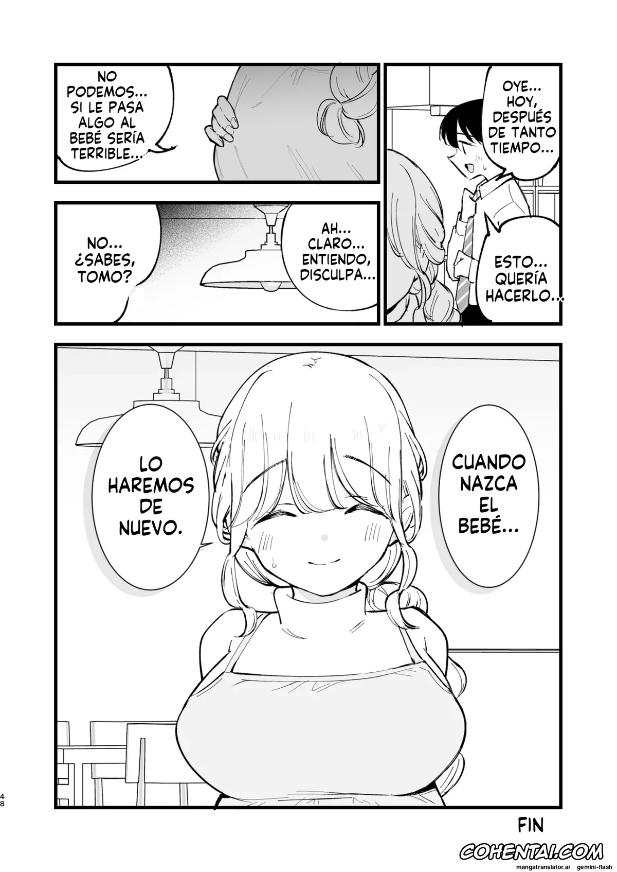 Original porno, Boku no Kanojo wa Cafe Tenin 3 ~Haramaserarete~, pagina 47