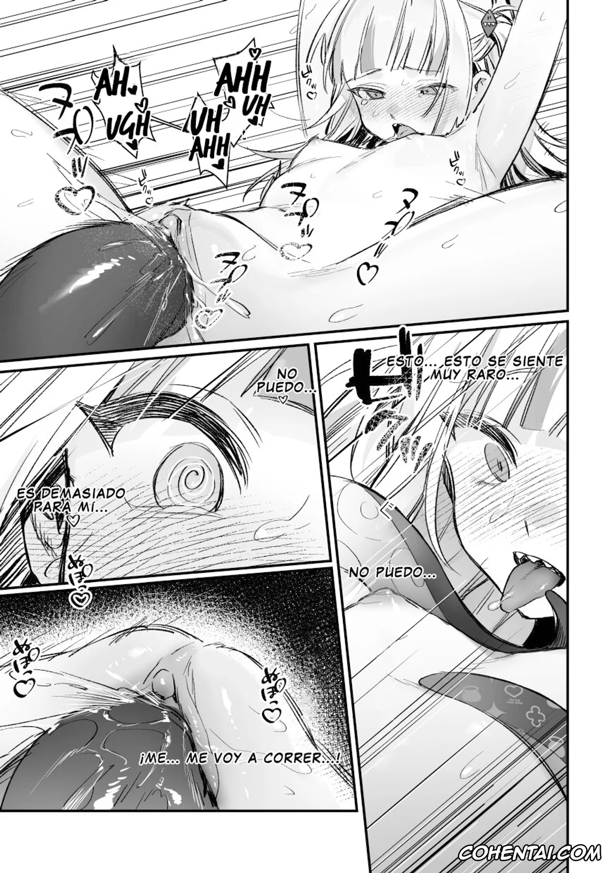Hololive xxx, Gawr Gura xxx, Ninomae Inanis xxx, Watson Amelia xxx, Shokushu Shokushu!! Ina no Boinboin ga Abareta~ (Gawr Gura, Ninomae Inanis, Watson Amelia), pagina 13
