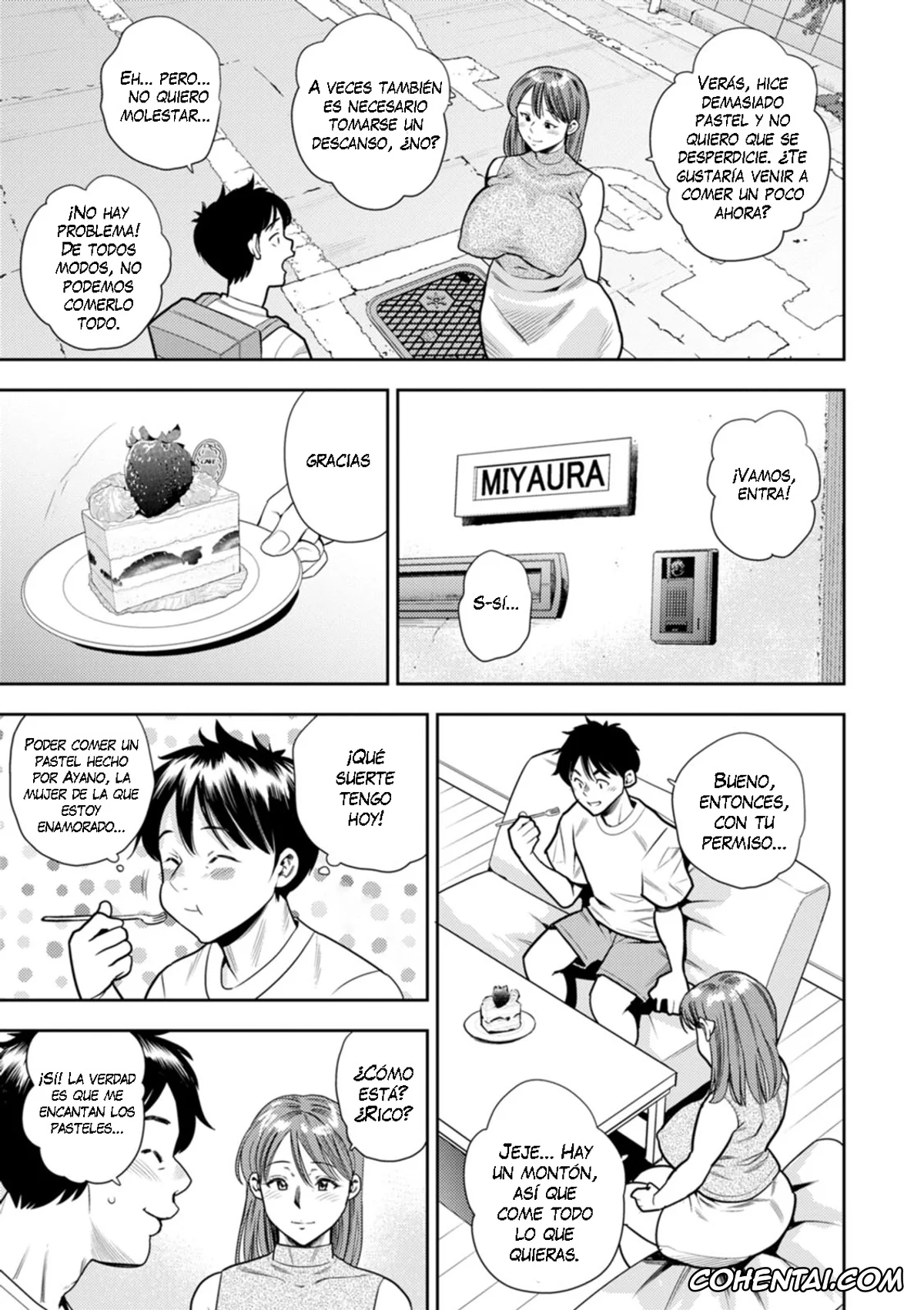 Original xxx, Mama-tachi no Ranchi Time 6, 8 to 10, pagina 43