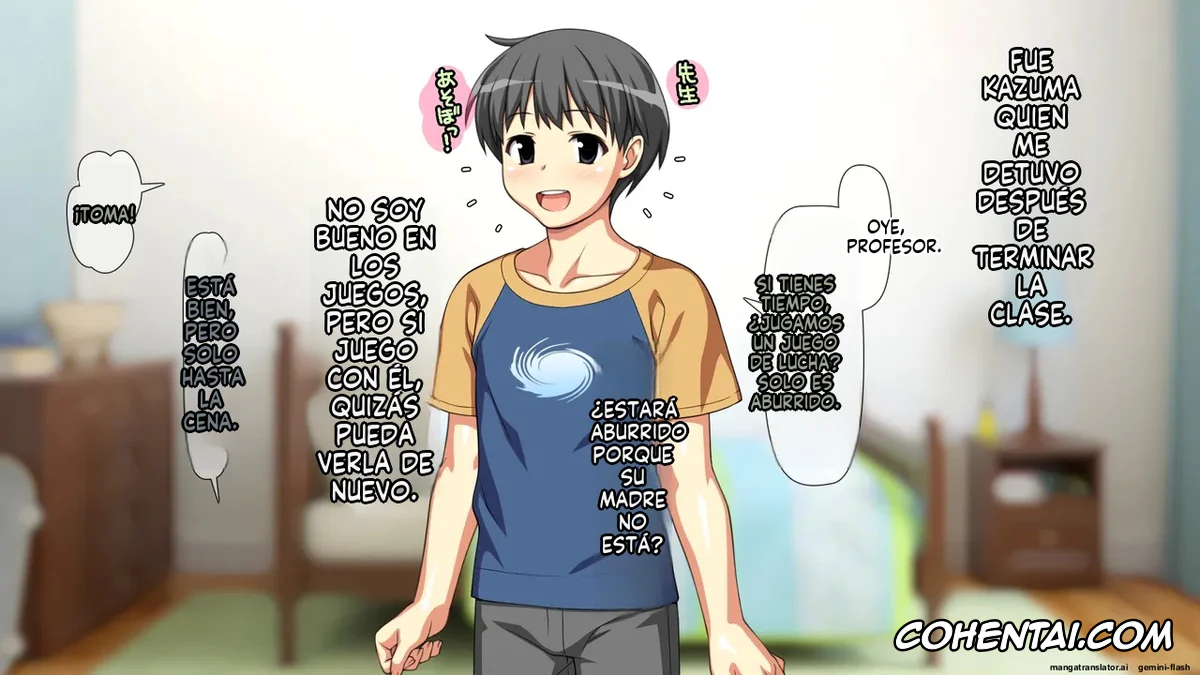 Original hentai, Daisuki na haha no Uragawa, pagina 6