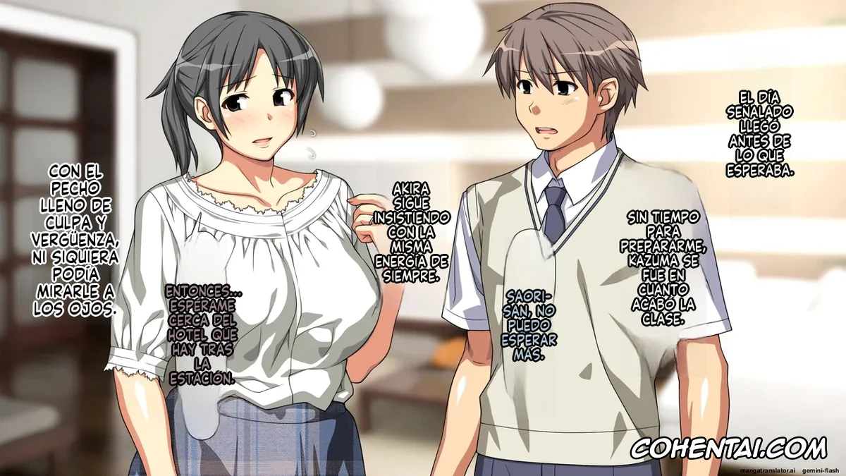 Original hentai, Daisuki na haha no Uragawa, pagina 54
