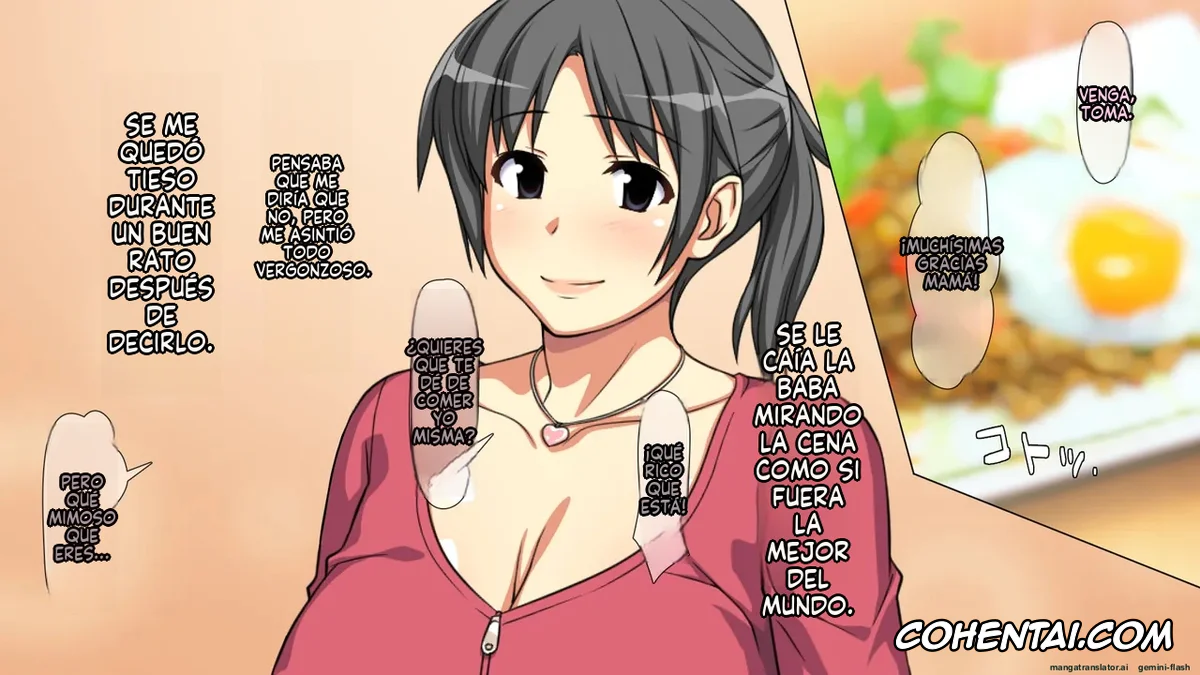 Original porno, Daisuki na haha no Uragawa, pagina 143