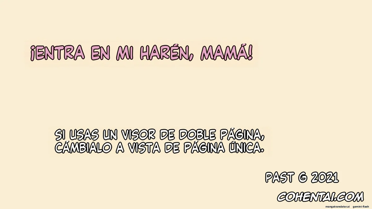 Original porno, Boku no Harem ni Haitte! Okaa-san!!, pagina 2