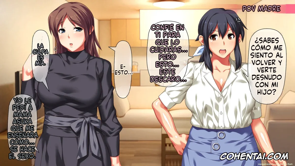 Original porno, Boku no Harem ni Haitte! Okaa-san!!, pagina 8