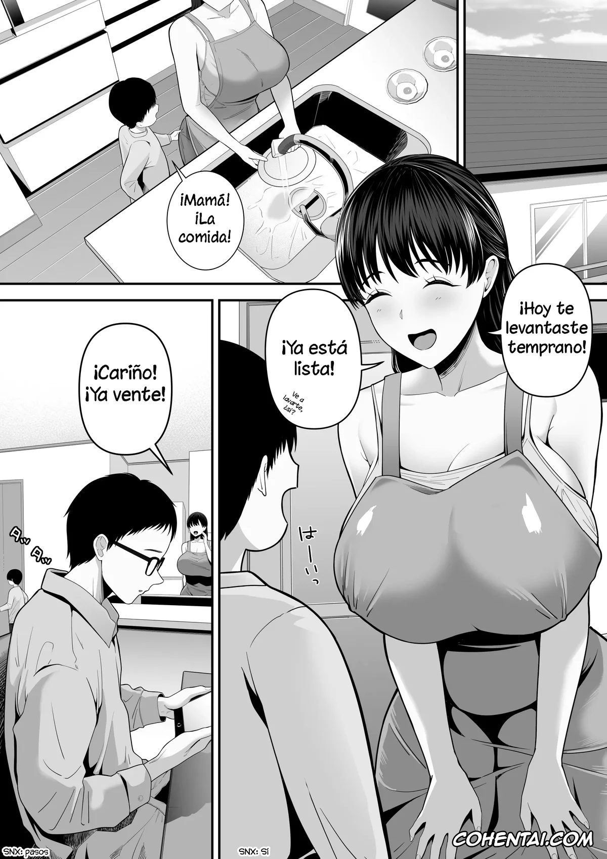 Original porno, Papa Kounin Tanin Chinpo de Meccha iku Mama no Hanashi, pagina 2