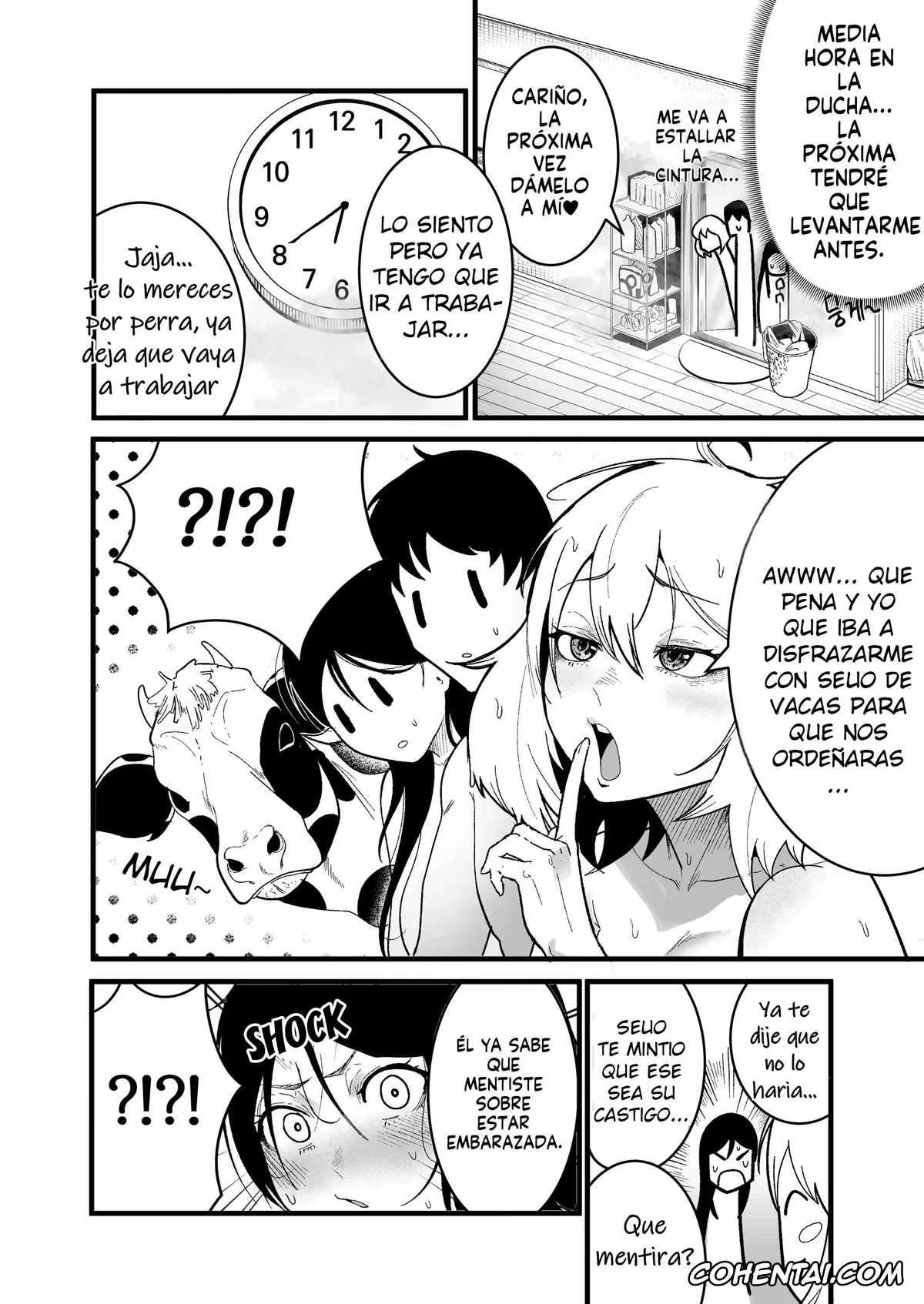 Original hentai, Yancha Onna 2-hiki to Dousei Seikatsu, pagina 18