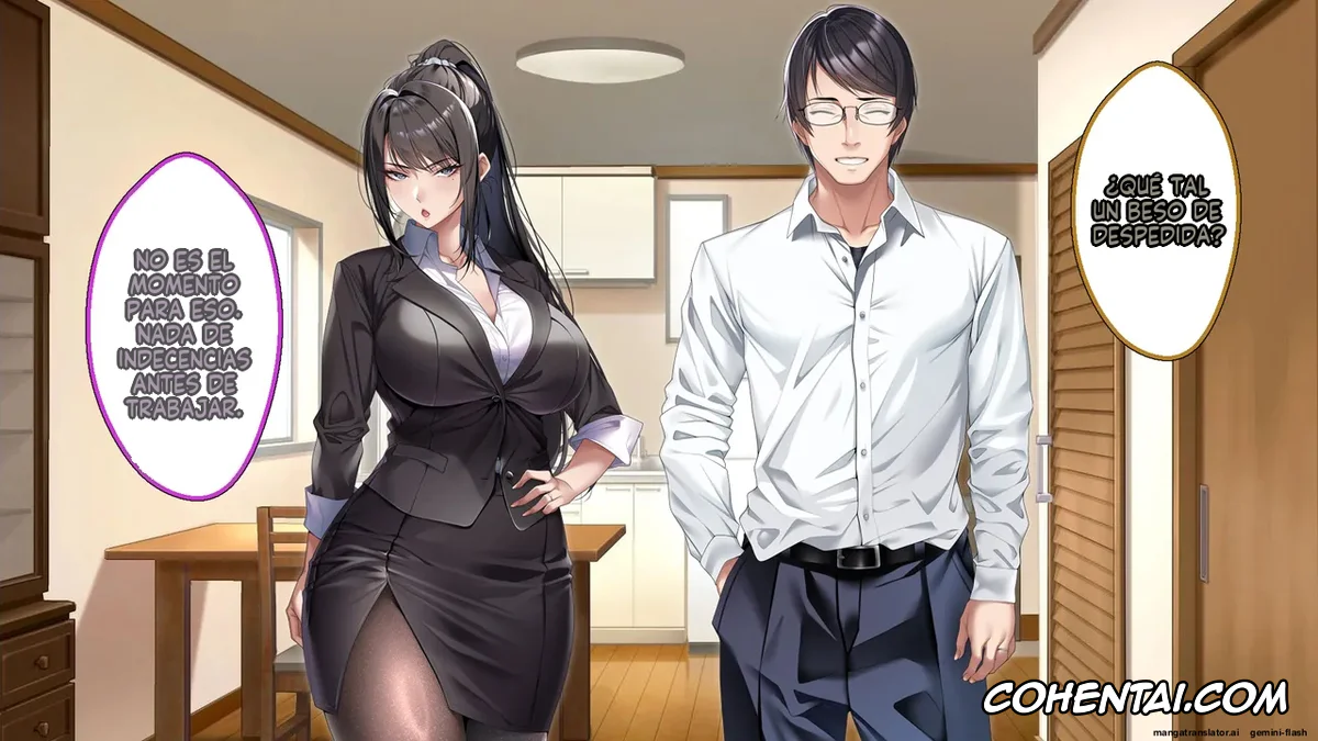 Original hentai, Cool na Hitozuma Katei Kyoushi o Netotte Haramaseta Hanashi, pagina 21