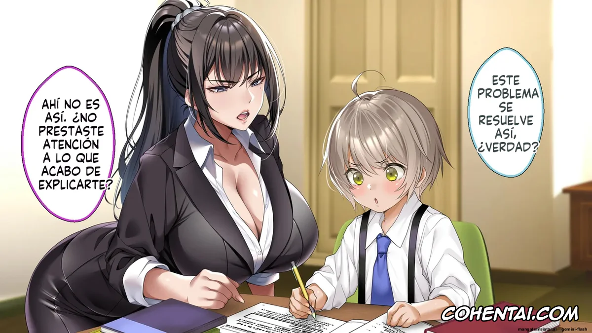 Original hentai, Cool na Hitozuma Katei Kyoushi o Netotte Haramaseta Hanashi, pagina 36