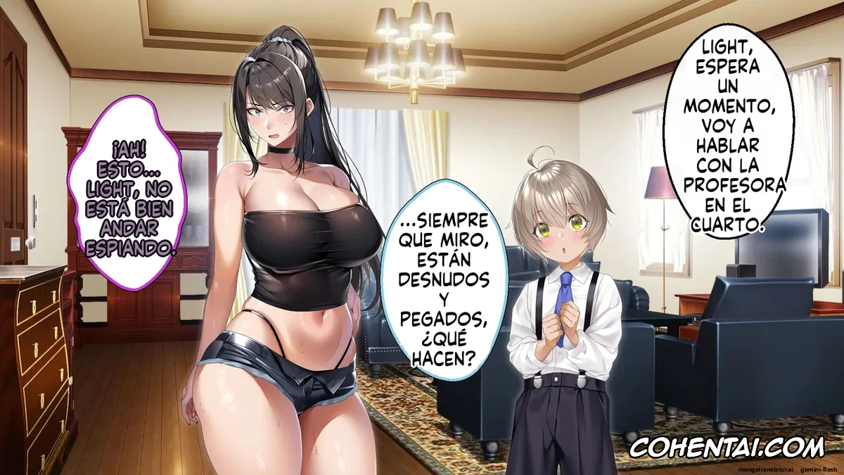 Original hentai, Cool na Hitozuma Katei Kyoushi o Netotte Haramaseta Hanashi, pagina 387