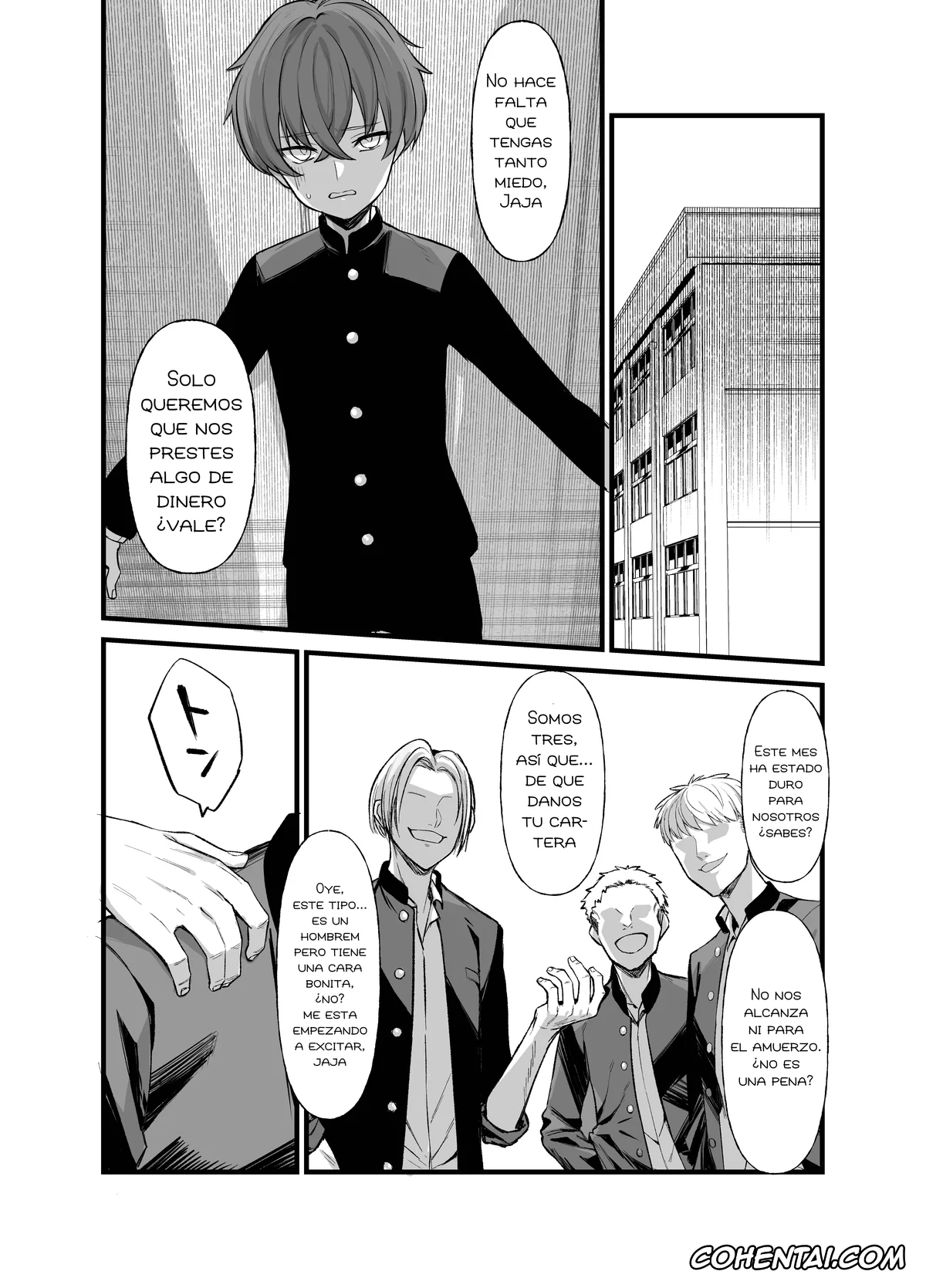 Original xxx, Uso TS ~Shinjiteita Shinyuu ga Boku no Doutei o Nerau Dosukebe Inma datta Hanashi~, pagina 4