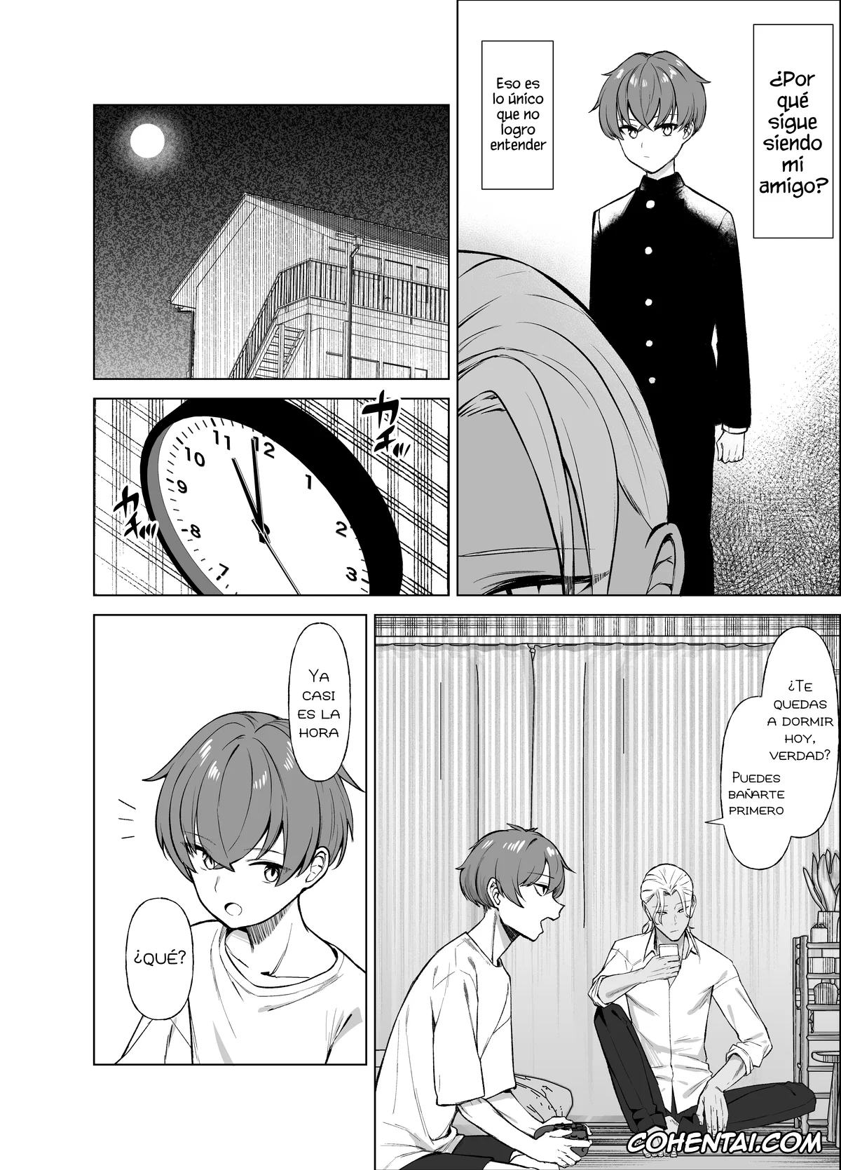 Original xxx, Uso TS ~Shinjiteita Shinyuu ga Boku no Doutei o Nerau Dosukebe Inma datta Hanashi~, pagina 7