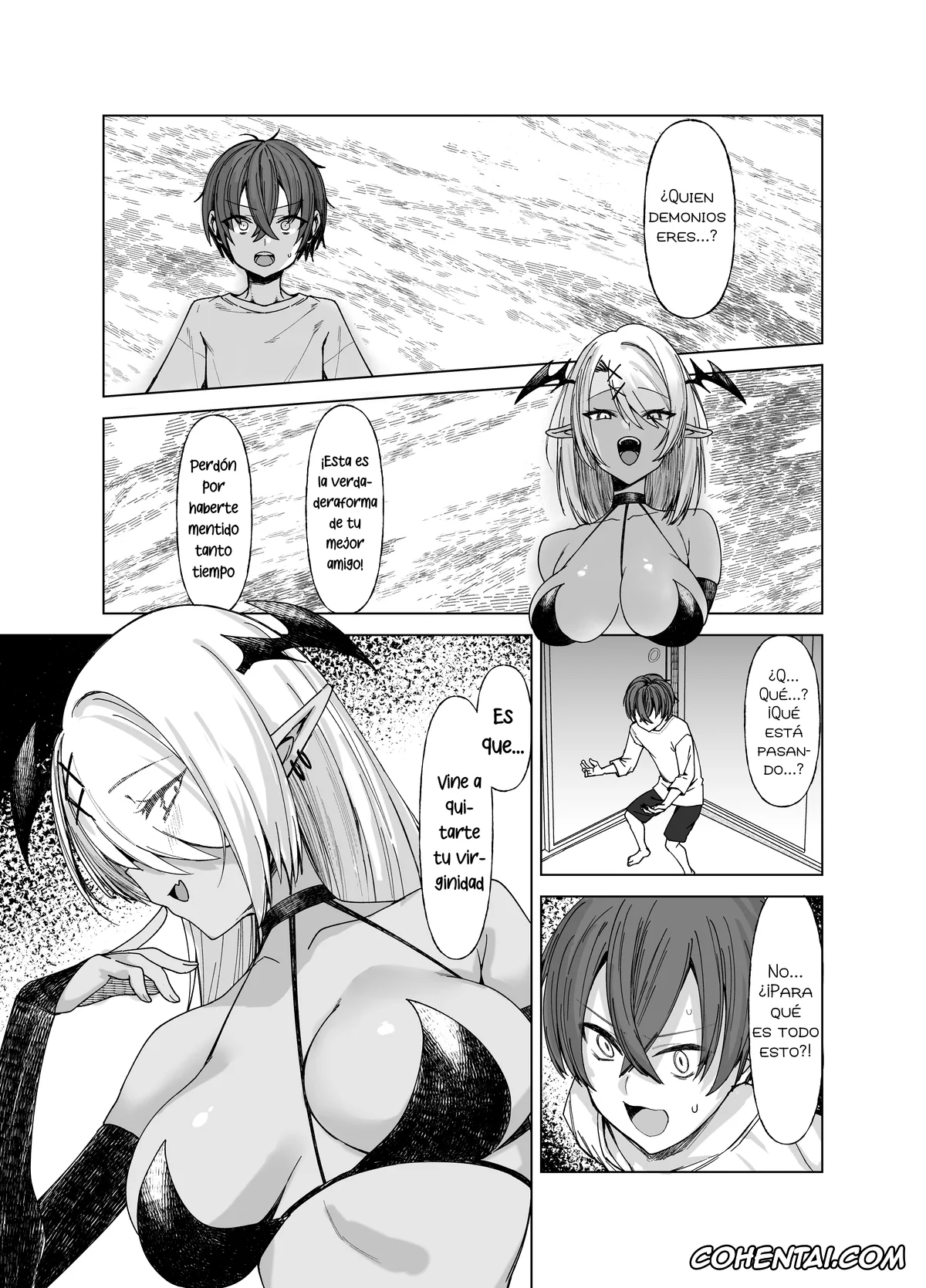 Original porno, Uso TS ~Shinjiteita Shinyuu ga Boku no Doutei o Nerau Dosukebe Inma datta Hanashi~, pagina 11