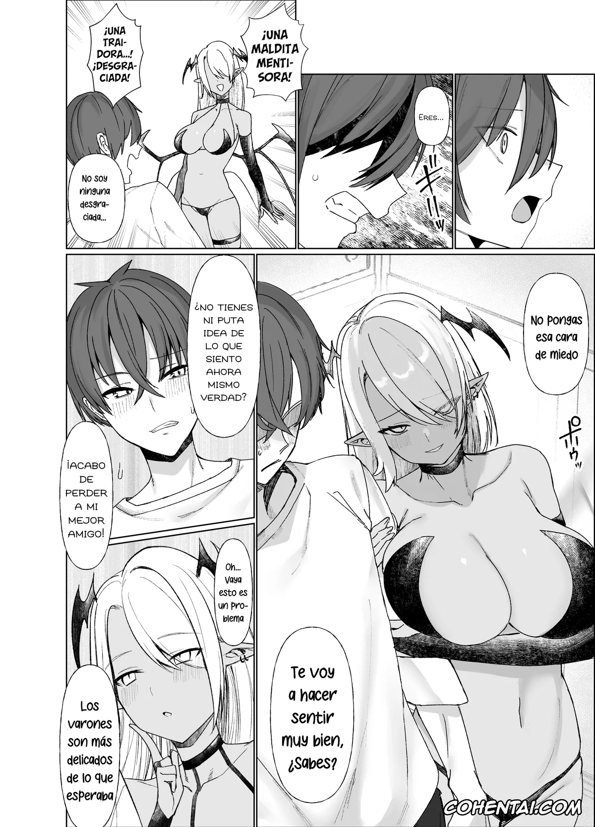 Original porno, Uso TS ~Shinjiteita Shinyuu ga Boku no Doutei o Nerau Dosukebe Inma datta Hanashi~, pagina 14