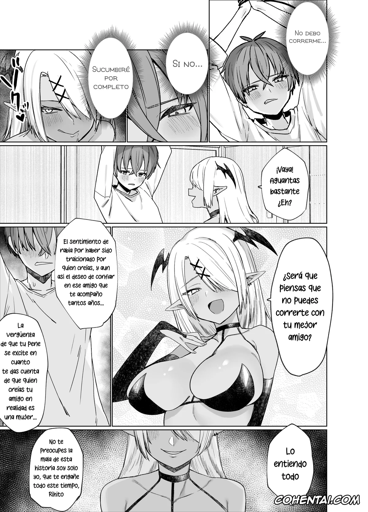Original xxx, Uso TS ~Shinjiteita Shinyuu ga Boku no Doutei o Nerau Dosukebe Inma datta Hanashi~, pagina 19