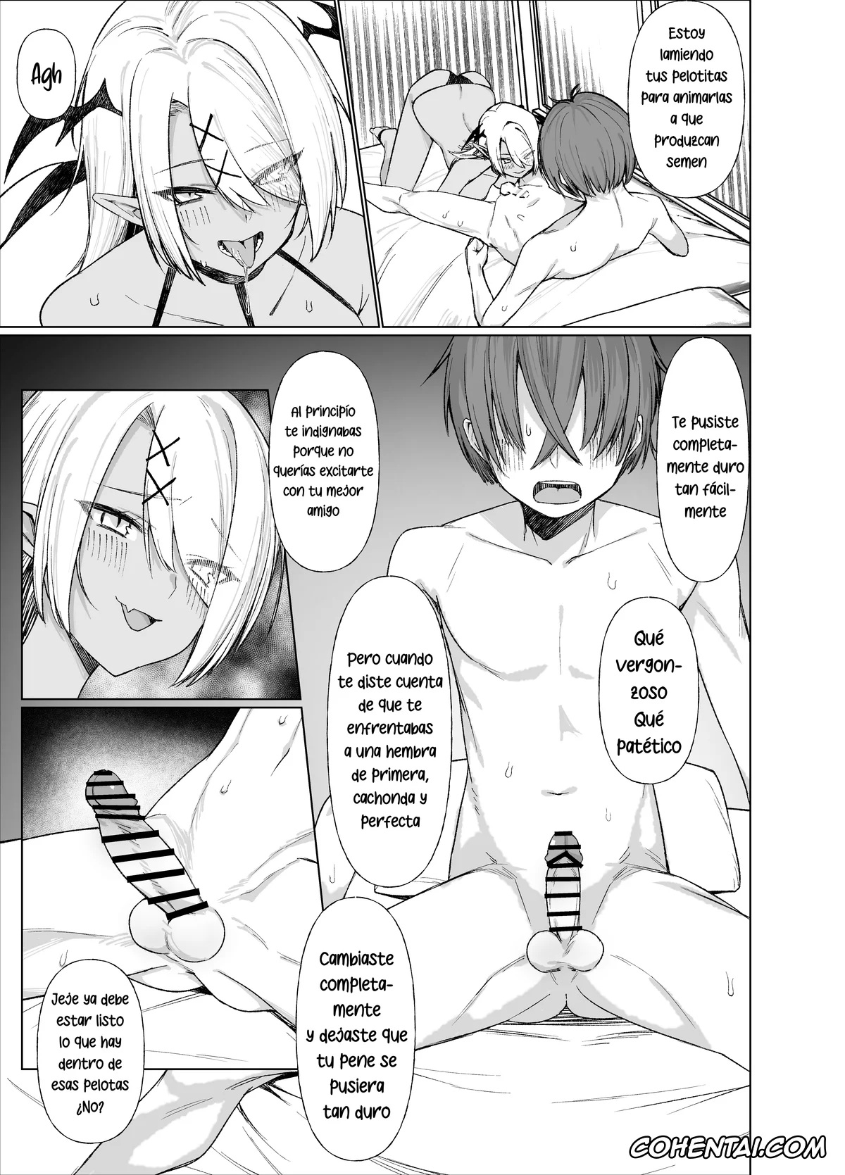 Original hentai, Uso TS ~Shinjiteita Shinyuu ga Boku no Doutei o Nerau Dosukebe Inma datta Hanashi~, pagina 27