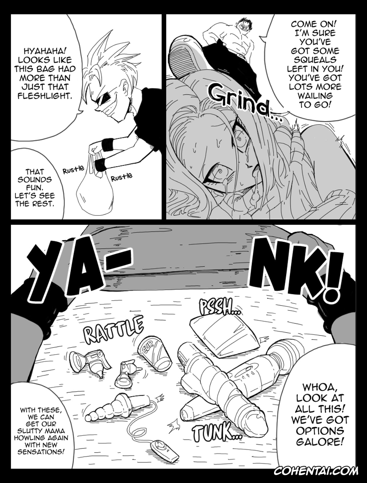 Dragon Ball Z porno, Android 18 porno, DRAGON ROAD 10 (Dragon Ball Z), pagina 8