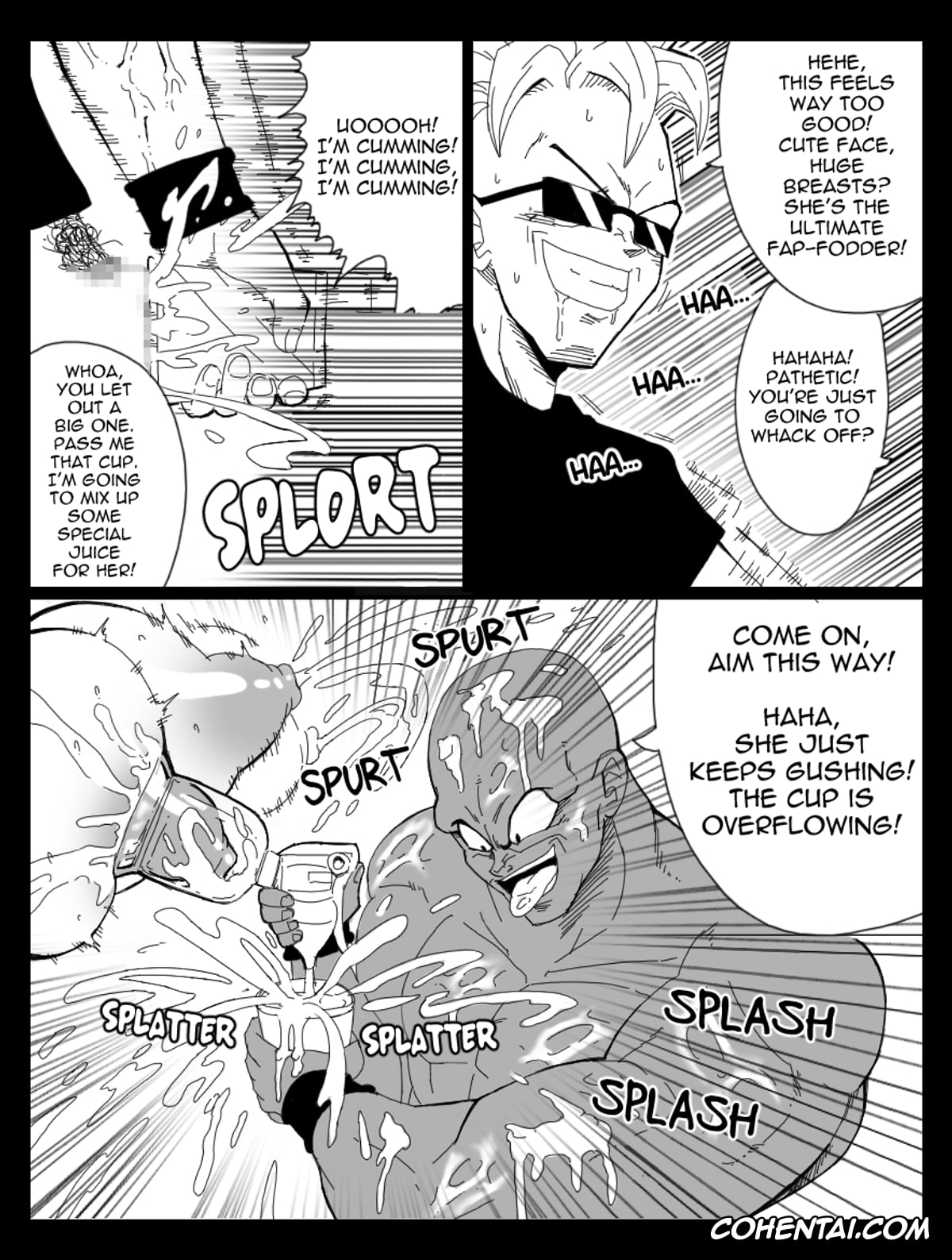 Dragon Ball Z xxx, Android 18 xxx, DRAGON ROAD 10 (Dragon Ball Z), pagina 13