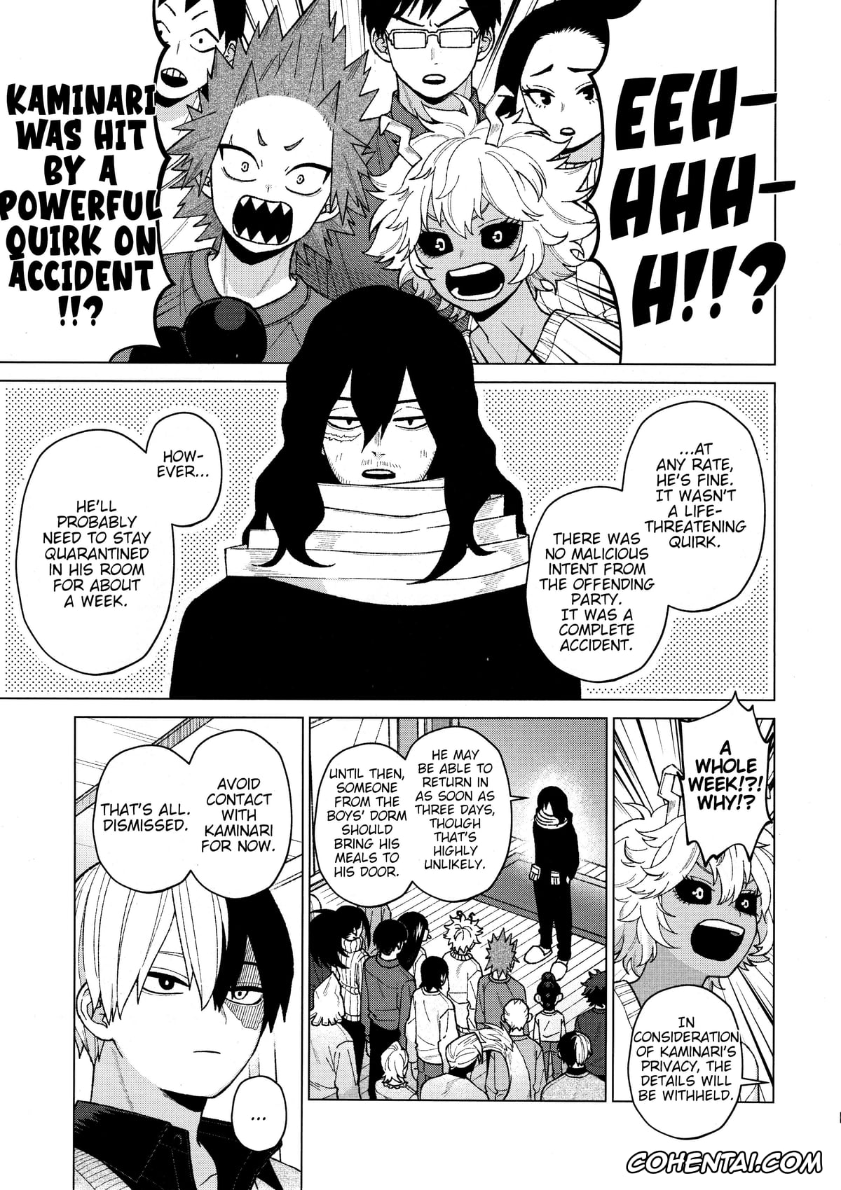 My Hero Academia | Boku No Hero Academia porno, Denki Kaminari porno, Shouto Todoroki porno, Zetchou COUNT 100 (Boku no Hero Academia), pagina 5