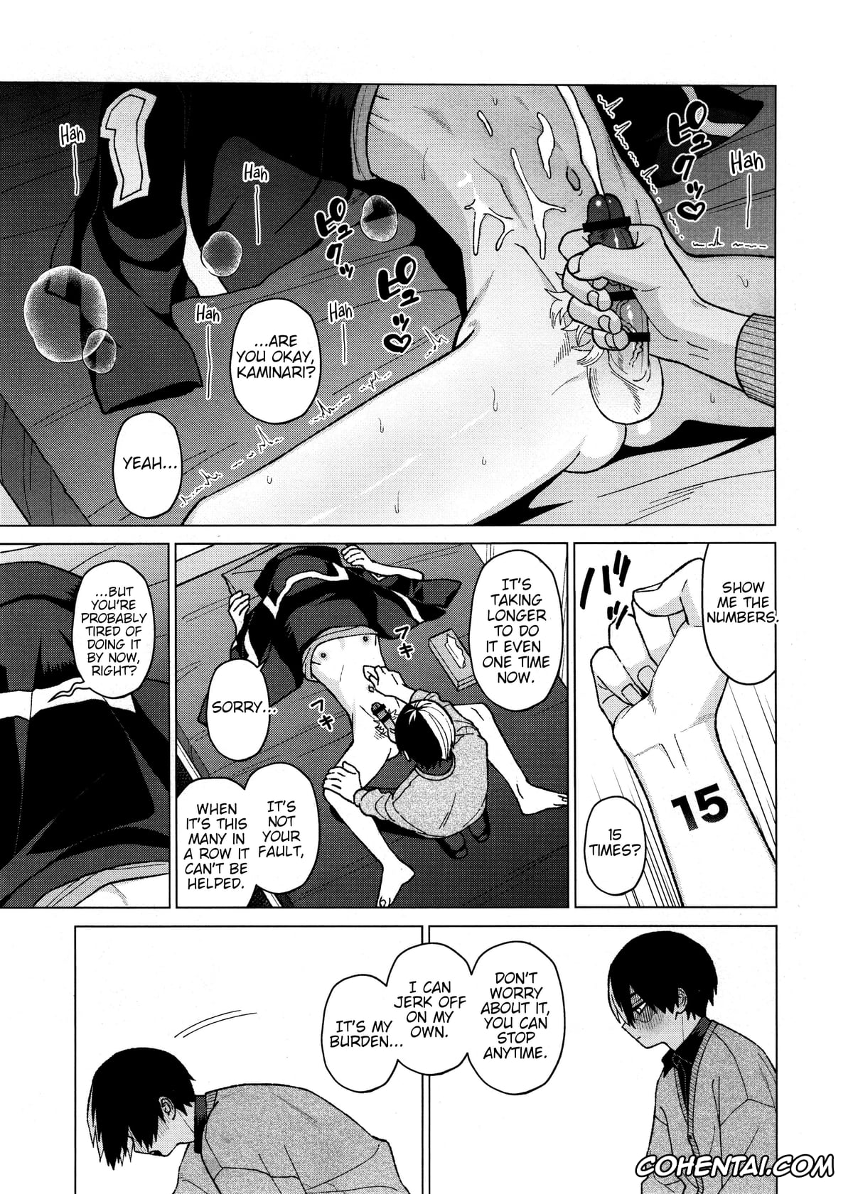My Hero Academia | Boku No Hero Academia hentai, Denki Kaminari hentai, Shouto Todoroki hentai, Zetchou COUNT 100 (Boku no Hero Academia), pagina 21