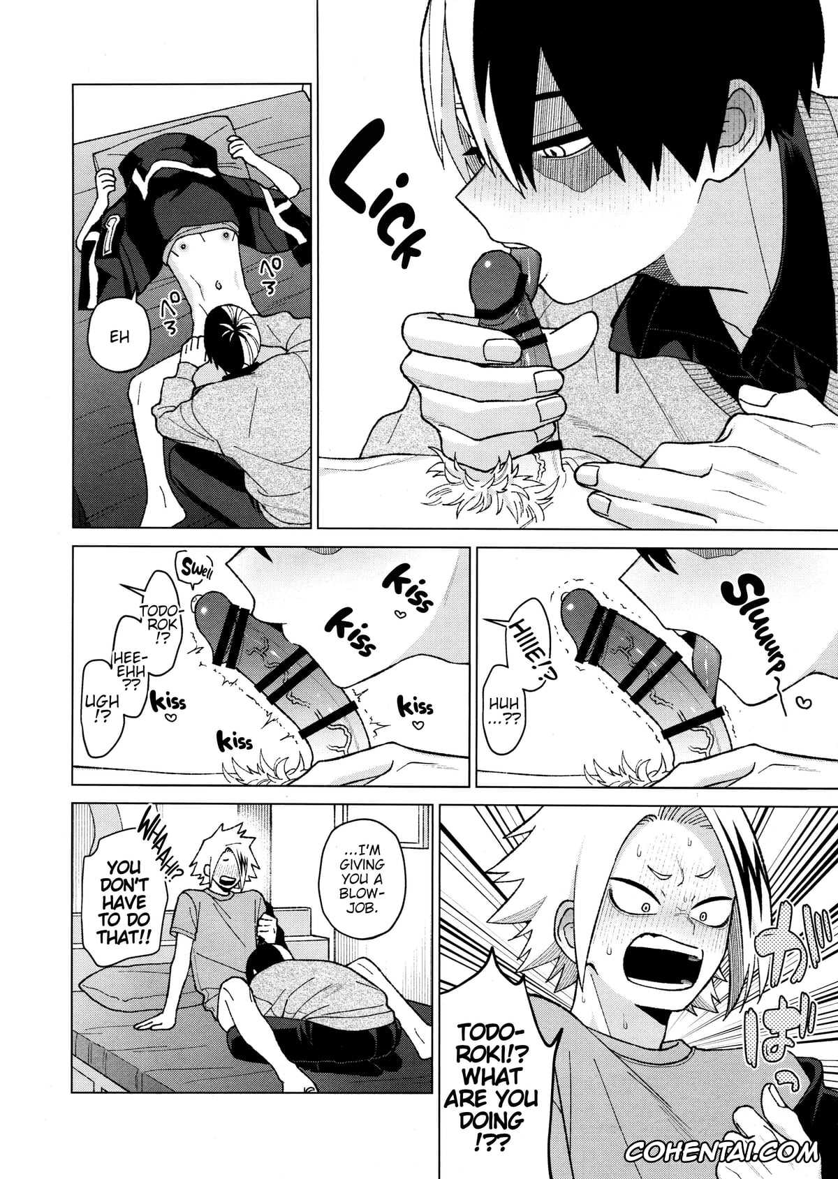 My Hero Academia | Boku No Hero Academia xxx, Denki Kaminari xxx, Shouto Todoroki xxx, Zetchou COUNT 100 (Boku no Hero Academia), pagina 22