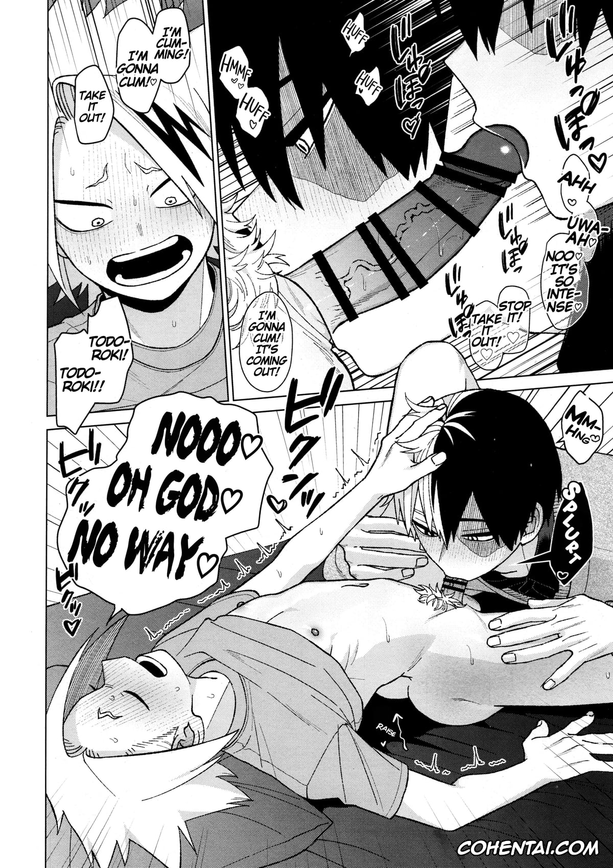 My Hero Academia | Boku No Hero Academia porno, Denki Kaminari porno, Shouto Todoroki porno, Zetchou COUNT 100 (Boku no Hero Academia), pagina 26