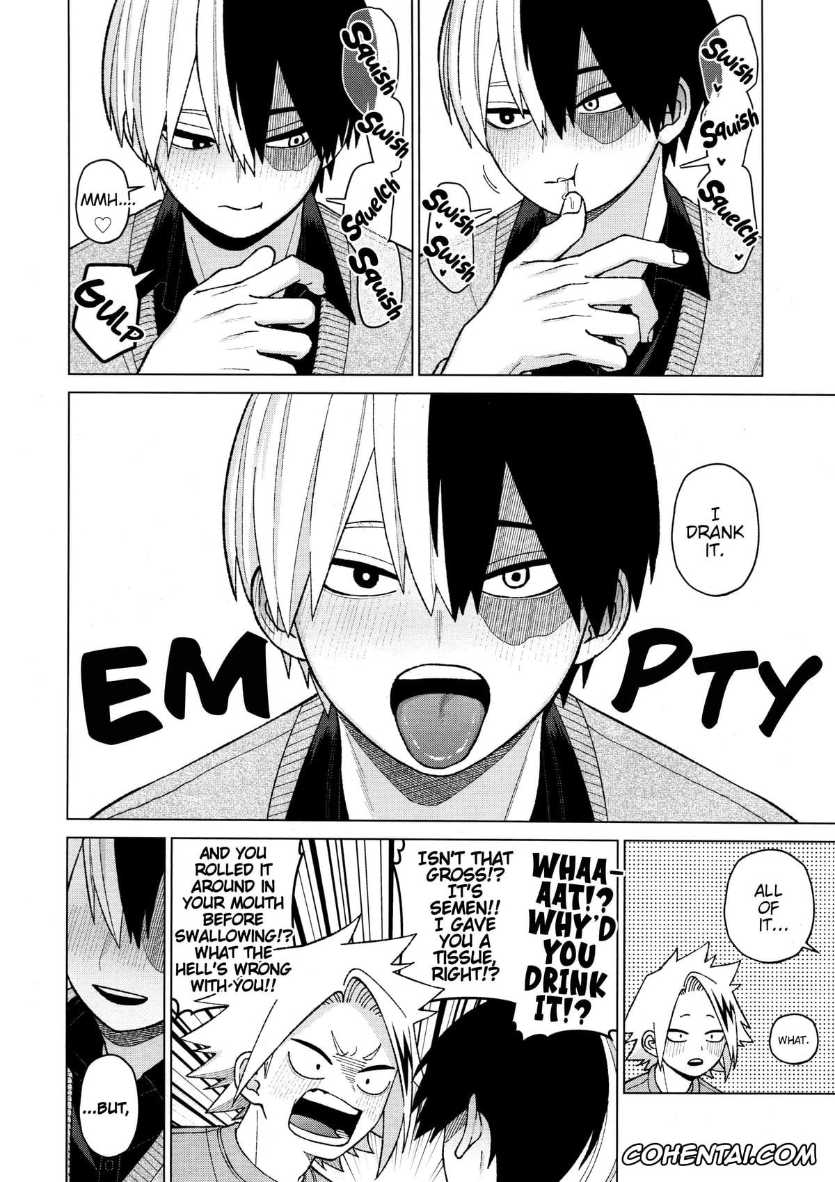 My Hero Academia | Boku No Hero Academia xxx, Denki Kaminari xxx, Shouto Todoroki xxx, Zetchou COUNT 100 (Boku no Hero Academia), pagina 28