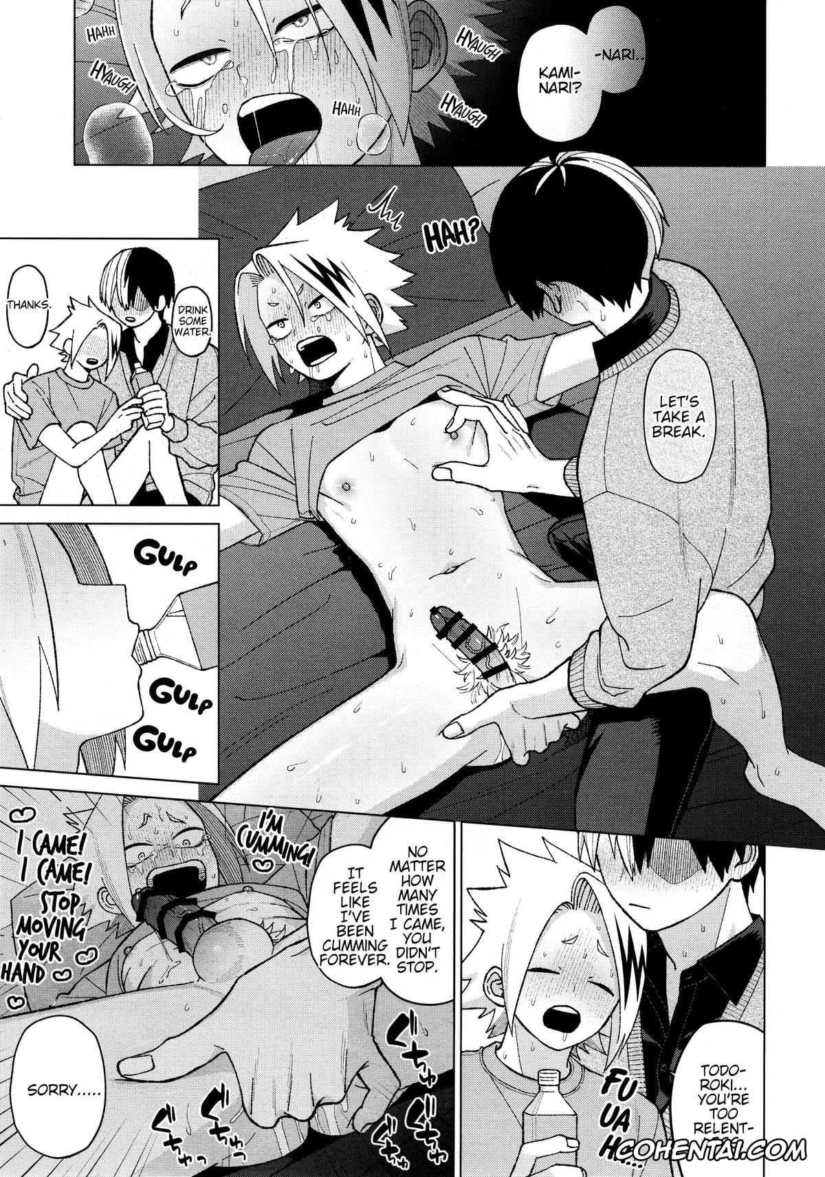 My Hero Academia | Boku No Hero Academia xxx, Denki Kaminari xxx, Shouto Todoroki xxx, Zetchou COUNT 100 (Boku no Hero Academia), pagina 37