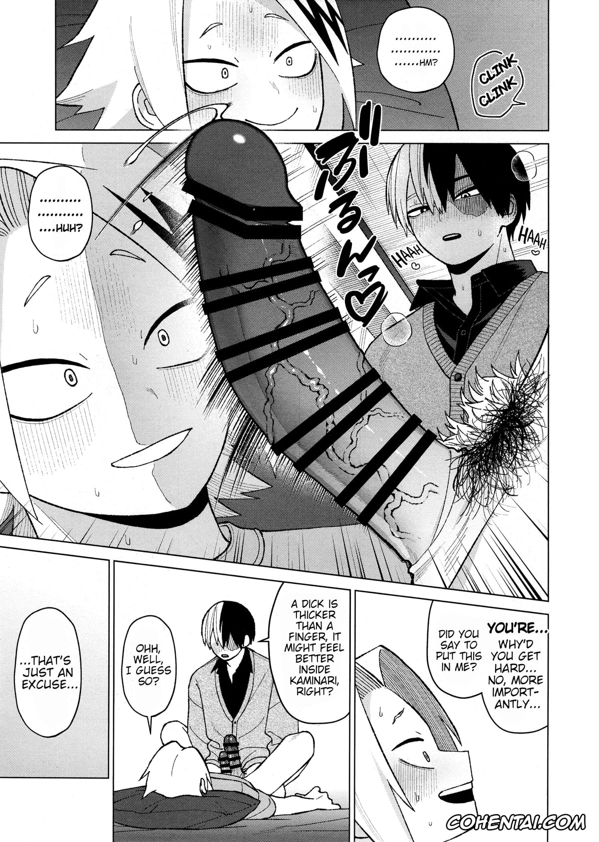 My Hero Academia | Boku No Hero Academia hentai, Denki Kaminari hentai, Shouto Todoroki hentai, Zetchou COUNT 100 (Boku no Hero Academia), pagina 39