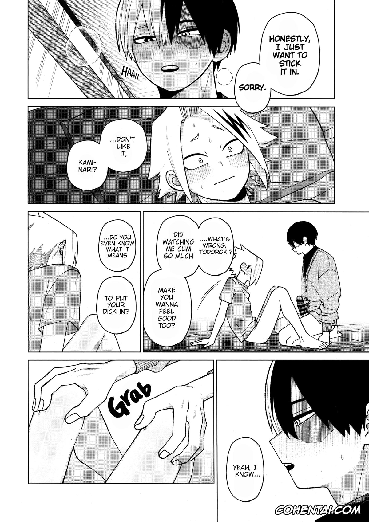 My Hero Academia | Boku No Hero Academia xxx, Denki Kaminari xxx, Shouto Todoroki xxx, Zetchou COUNT 100 (Boku no Hero Academia), pagina 40