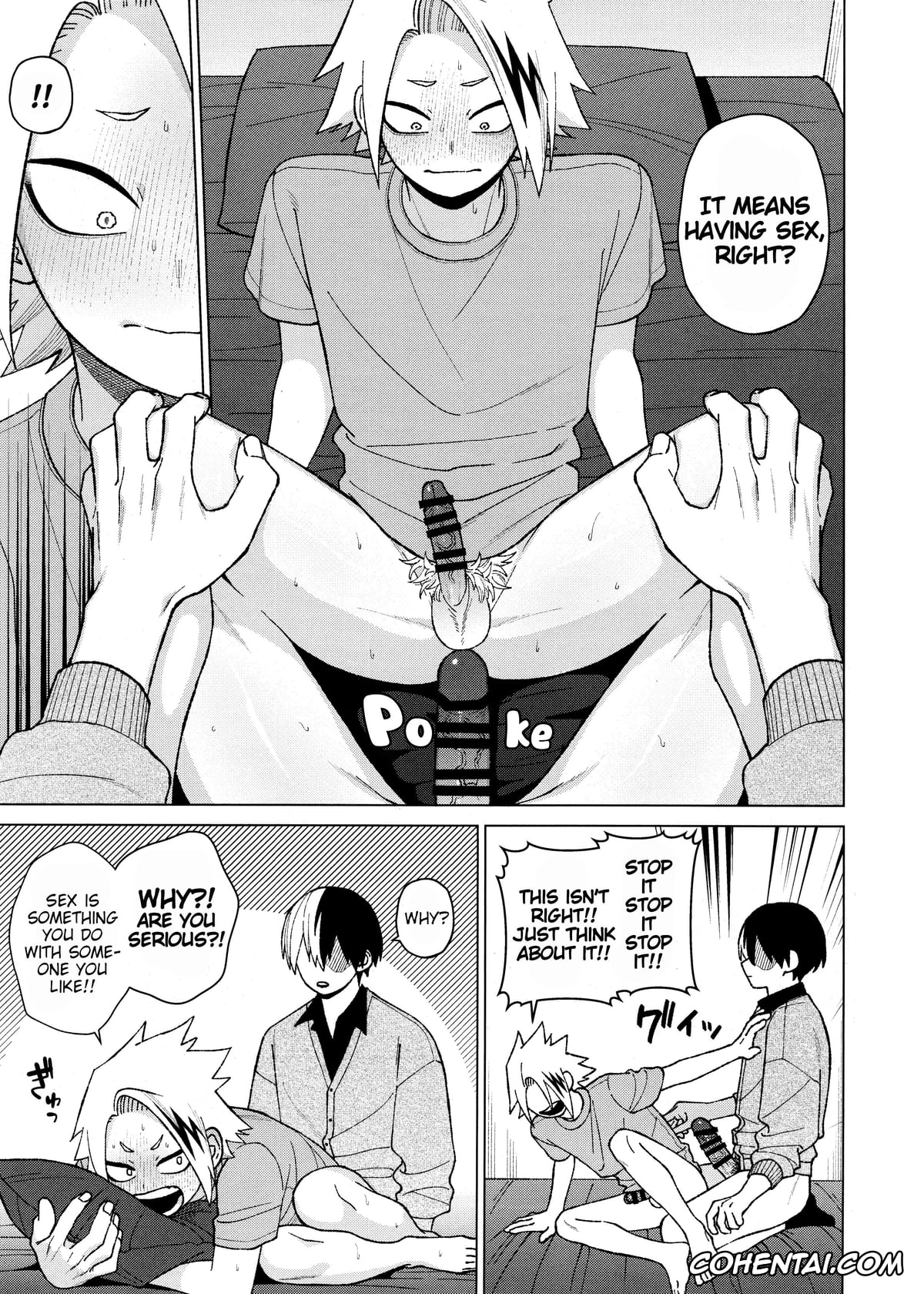 My Hero Academia | Boku No Hero Academia porno, Denki Kaminari porno, Shouto Todoroki porno, Zetchou COUNT 100 (Boku no Hero Academia), pagina 41