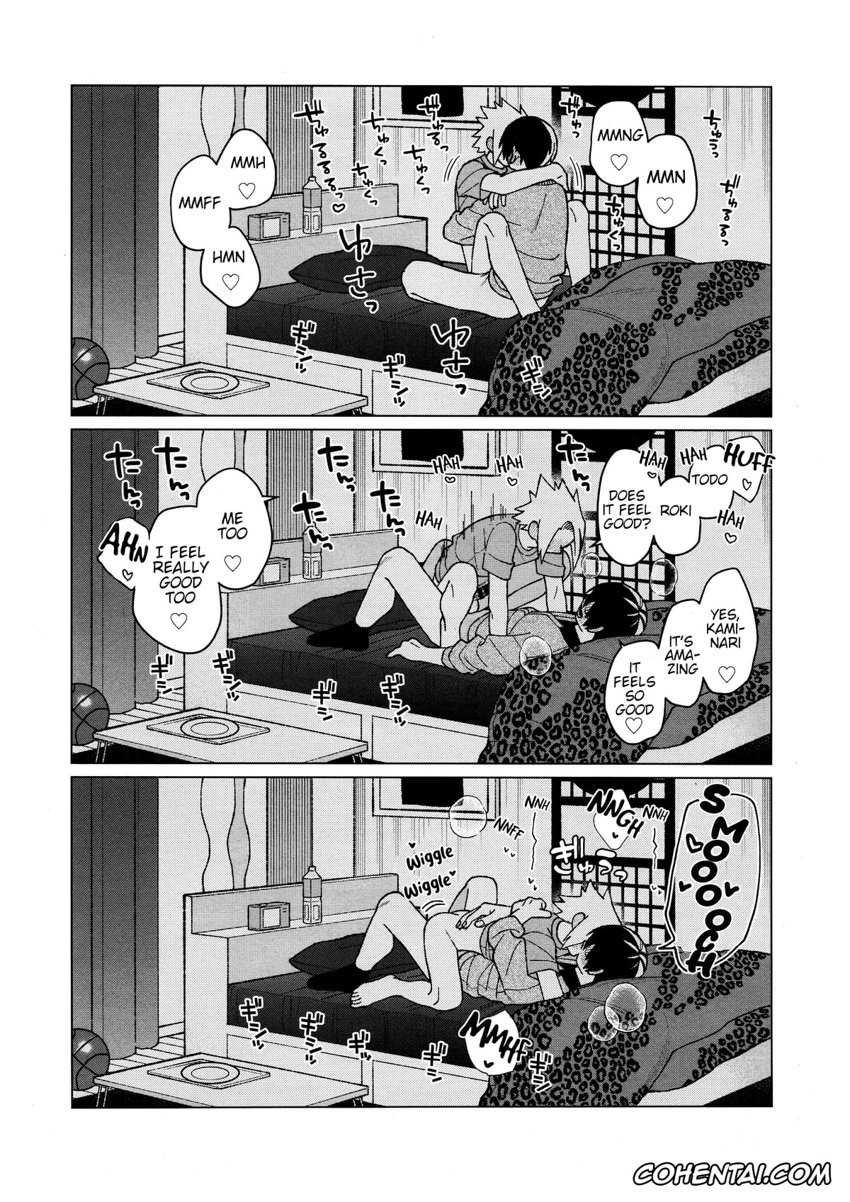 My Hero Academia | Boku No Hero Academia xxx, Denki Kaminari xxx, Shouto Todoroki xxx, Zetchou COUNT 100 (Boku no Hero Academia), pagina 61