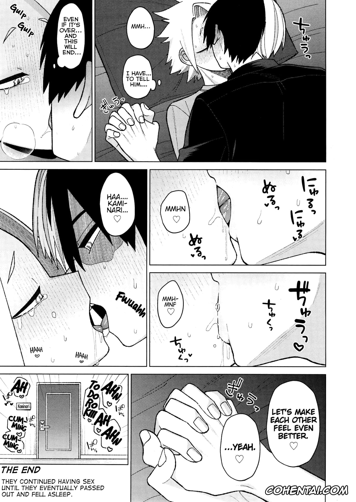 My Hero Academia | Boku No Hero Academia xxx, Denki Kaminari xxx, Shouto Todoroki xxx, Zetchou COUNT 100 (Boku no Hero Academia), pagina 64