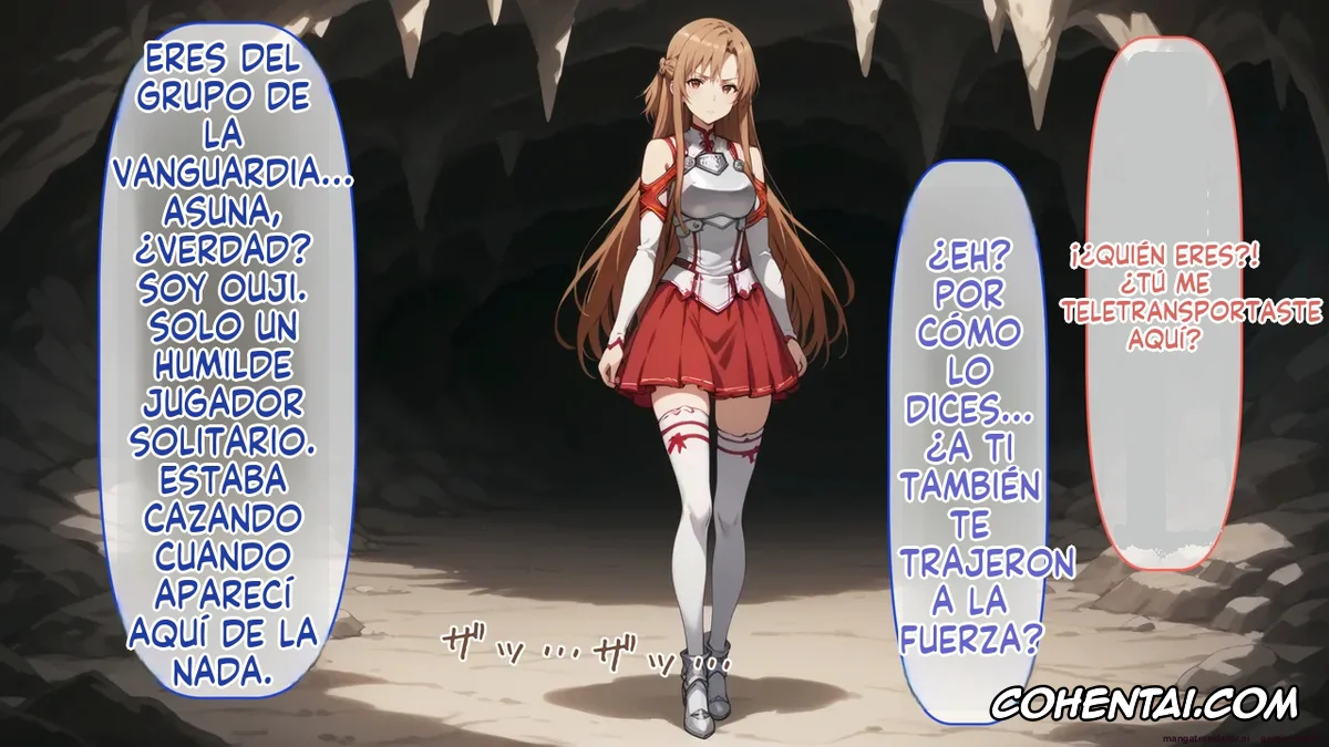 Sword Art Online hentai, Asuna Yuuki hentai, Senkou no Asuna to Kairaku Ochi Suru made Derarenai Aincrad (Sword Art Online), pagina 3