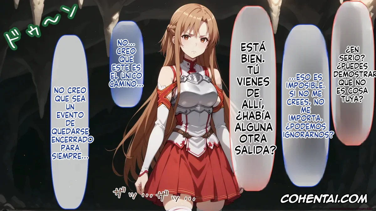 Sword Art Online xxx, Asuna Yuuki xxx, Senkou no Asuna to Kairaku Ochi Suru made Derarenai Aincrad (Sword Art Online), pagina 4