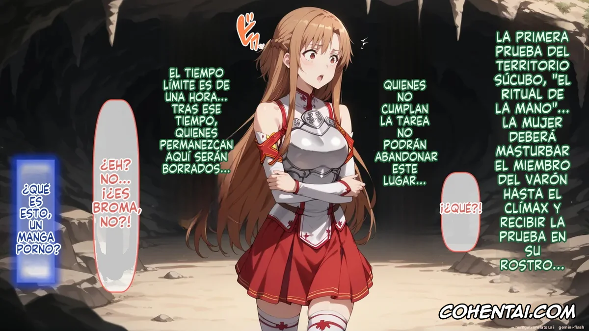 Sword Art Online hentai, Asuna Yuuki hentai, Senkou no Asuna to Kairaku Ochi Suru made Derarenai Aincrad (Sword Art Online), pagina 6