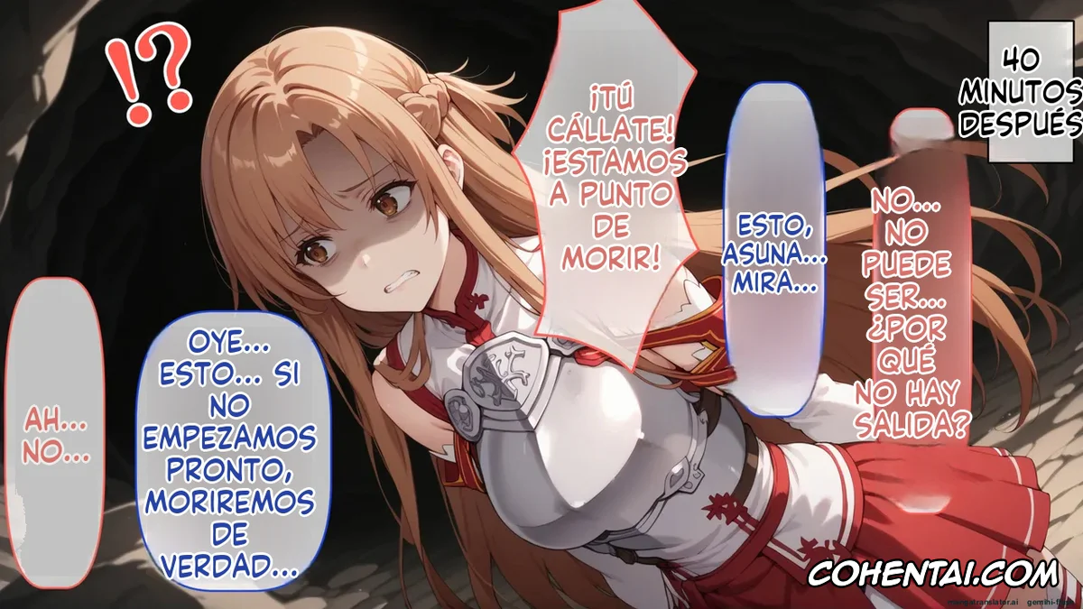 Sword Art Online porno, Asuna Yuuki porno, Senkou no Asuna to Kairaku Ochi Suru made Derarenai Aincrad (Sword Art Online), pagina 8